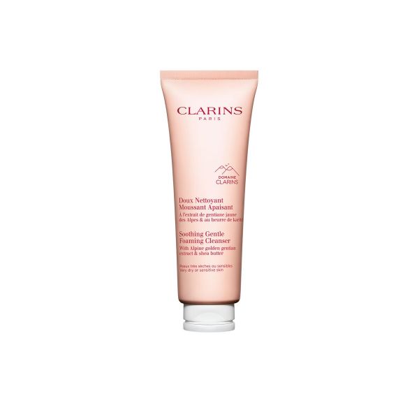 Clarins Soothing Gentle Foaming Face Cleanser for Dry/Sensitive Skin
