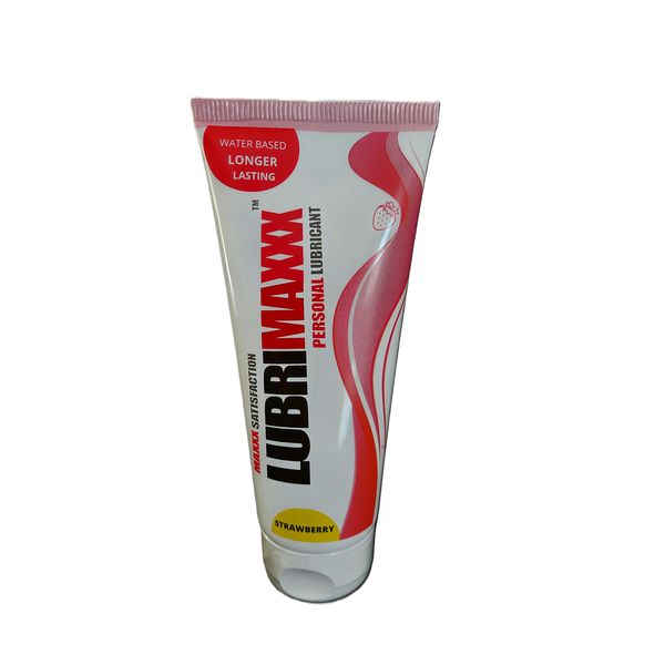Lubrimaxxx Strawberry Water-Based Personal Lubricant - 200ml