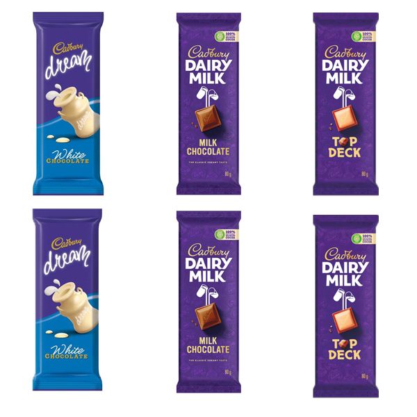 Cadbury Slabs Variety Pack - 0.5kg | Shop Today. Get it Tomorrow ...