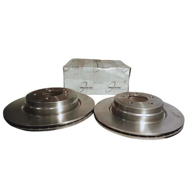 TRUCKTEC 08.34.083 Rear Brake Disc Compatible with BMW