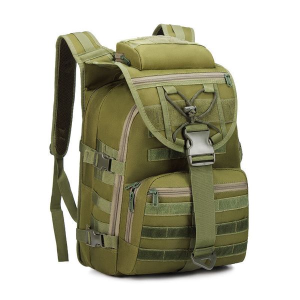 Outdoor Tactical Military Backpack 35L For Camping &amp; Hiking - Black