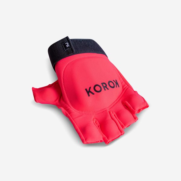 Korok Kids' Low Intensity 1 Knuckle Field Hockey Glove Fh100 - Pink