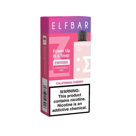 Elf Bar 9000 Puffs Rechargeable Pod 50mg - California Cherry | Shop Today.  Get it Tomorrow! | takealot.com