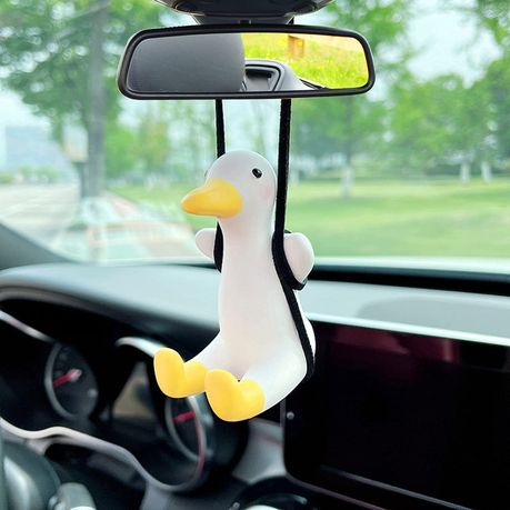 Swinging Duck Rear View Mirror Novelty Car Accessory - Hanging Ornament, Shop Today. Get it Tomorrow!