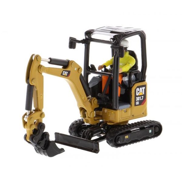 Diecast Masters 1/50 CAT 301.7 CR Mini Hydraulic Excavator Diecast Model