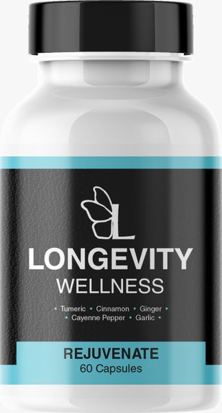 Longevity Wellness Rejuvenate 5-in-1 Spices 800mg Veggie Capsule 60s