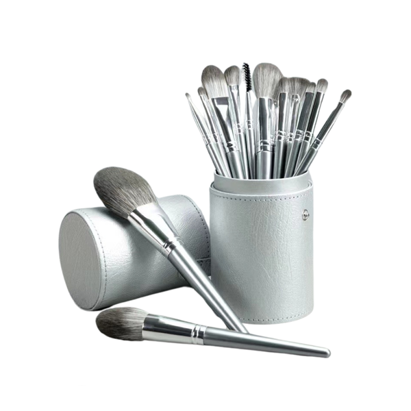 Ultimate 14-Piece Makeup Brush Set With Travel Case