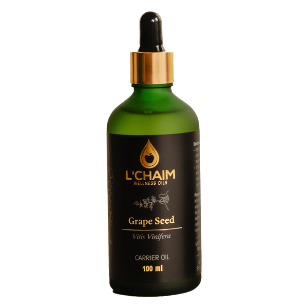 L'Chaim Wellness Oils - Pure Grape Seed Carrier Oil - 100ml