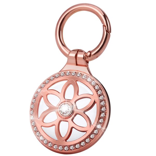 Air Tag KeyChain, Metal, Airtag Holder Compatible with Apple AirTag