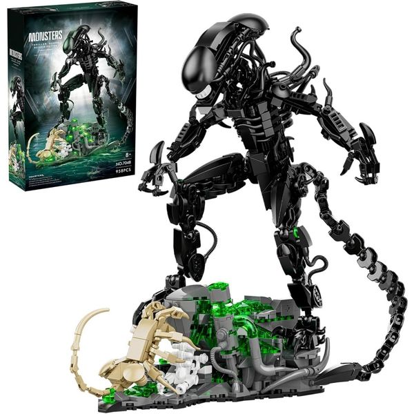 Action Figure Building Set Compatible with Lego Set for Adult Horror Gifts
