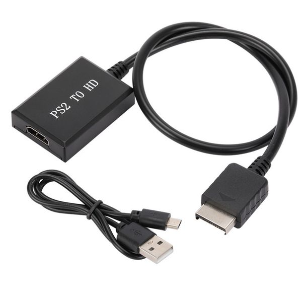 For PS2 to HD Audio Video Converter Adapter 1080P Support for PS1/2/3