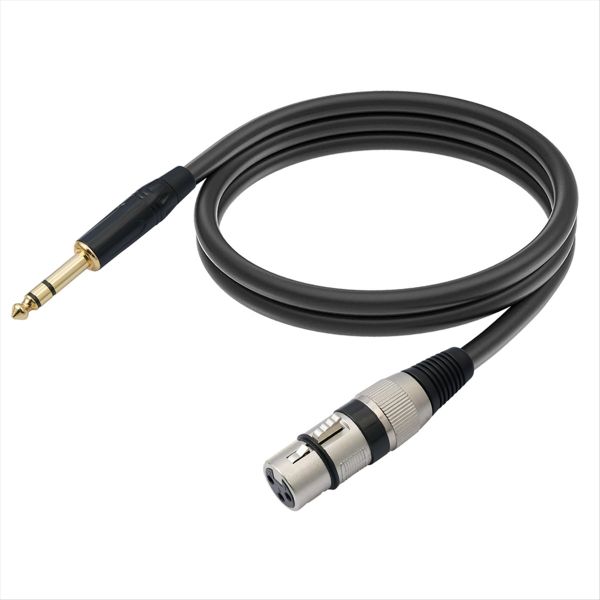 3 Pin Microphone Cable 6 35Mm Jack Xlr Female Microphone Audio Cable