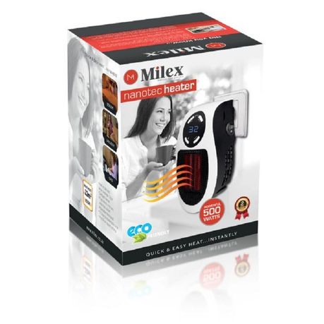 Milex - Nanotec Wall Plug Heater - White | Shop Today. Get it Tomorrow! |  takealot.com
