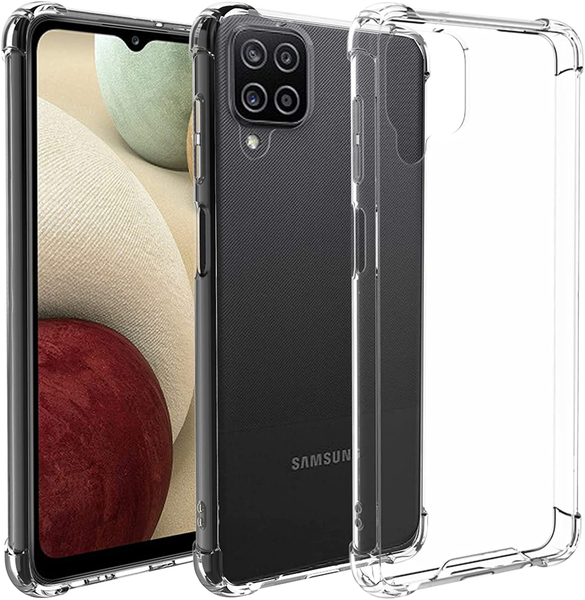 Swift Shockproof Clear Cover Case for Samsung Galaxy A12