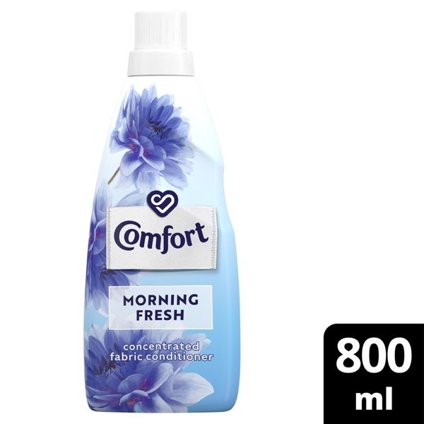Comfort Morning Fresh Concentrated Laundry Fabric Softener 800ml