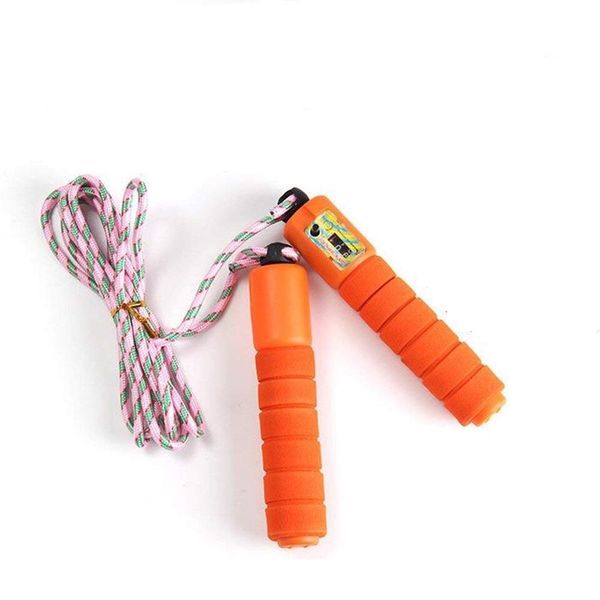 Digital Skipping Jump Rope with Counter Timer - Orange