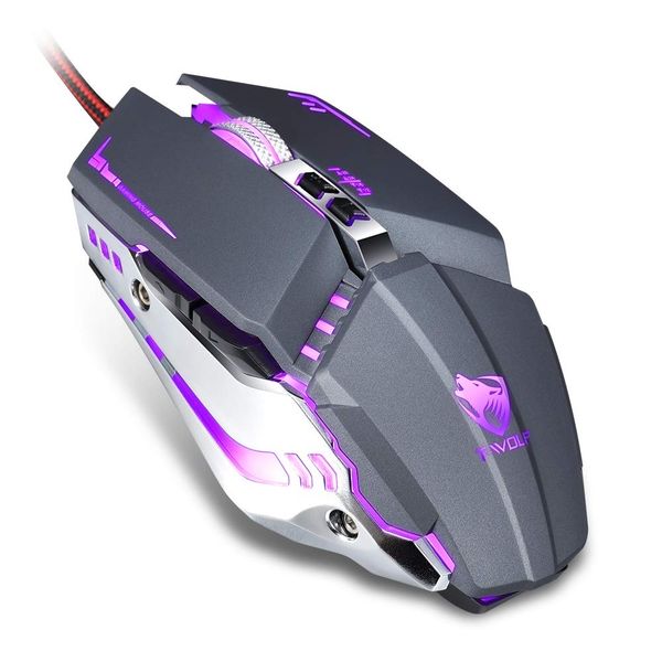Wired Gaming Mouse With Backlight for PC Computer &amp; Laptop PB