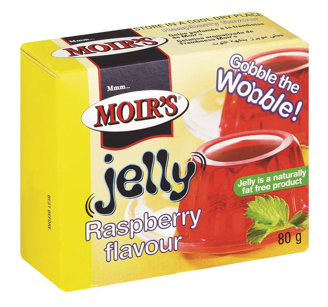Moirs - Jelly Raspberry 6 x 80g