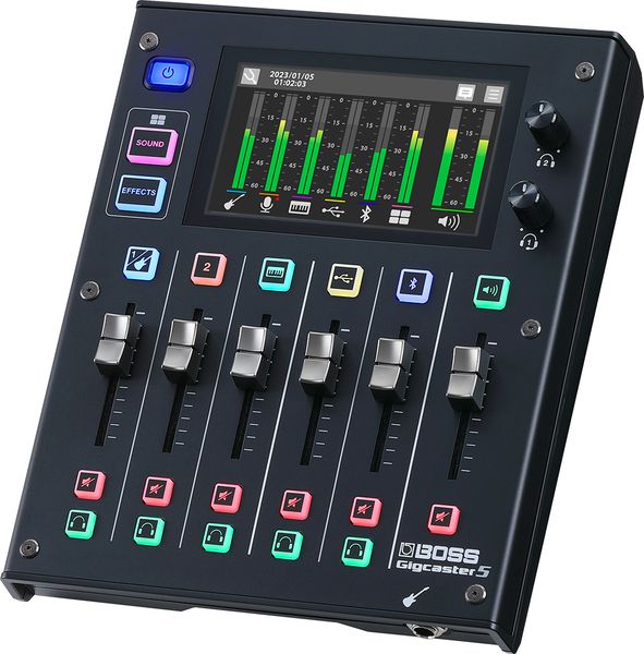 Boss Gigcaster 5 - All-in-One Audio Hub for Streaming Musicians