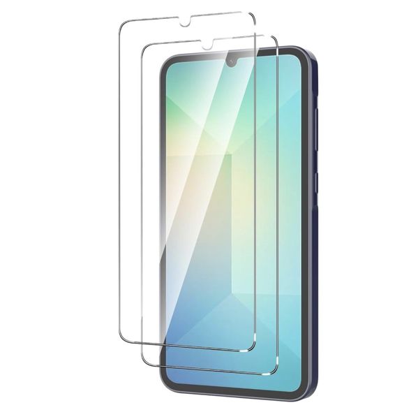 Glass Screen Protector For Samsung Galaxy A16 - Pack Of 2 Clear Glass