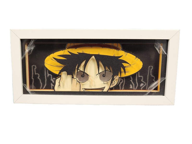 Shadow Box Light Luffy