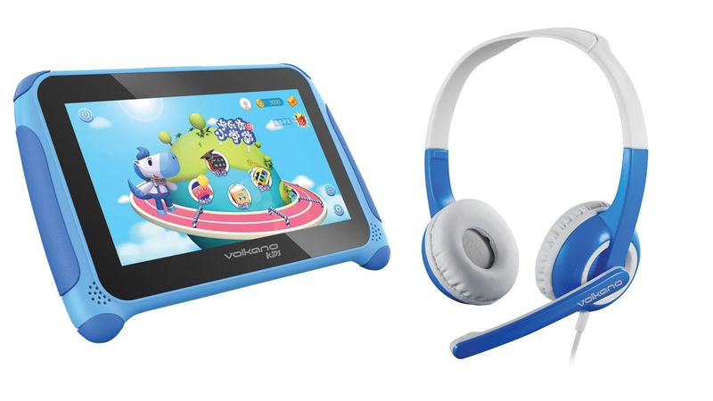 Volkano Kids 7 Inch Tablet Bundle - Blue