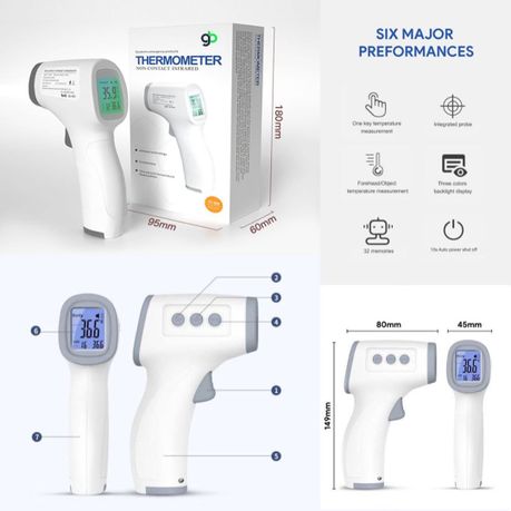 Infrared Non Contact Thermometer Gp 300 Buy Online In South Africa Takealot Com