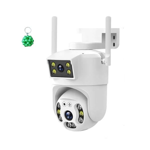 PTZ Waterproof Surveillance Camera V380 Pro App And A Keyholder