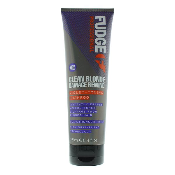 Fudge Clean Blond Rewind Violet-Toning Shampoo 250ml (Parallel Import)