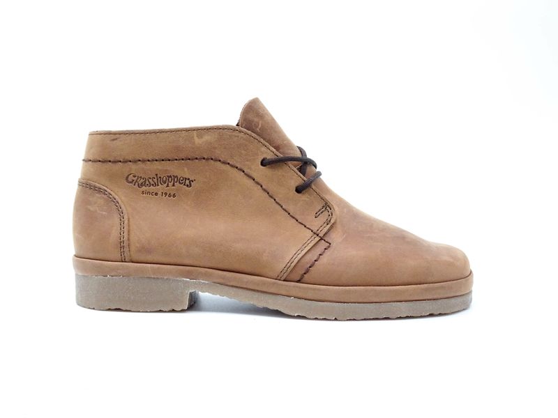 Grasshoppers Nevada Sandiego Mid Top Lace Up Vellies/Veld Skoen