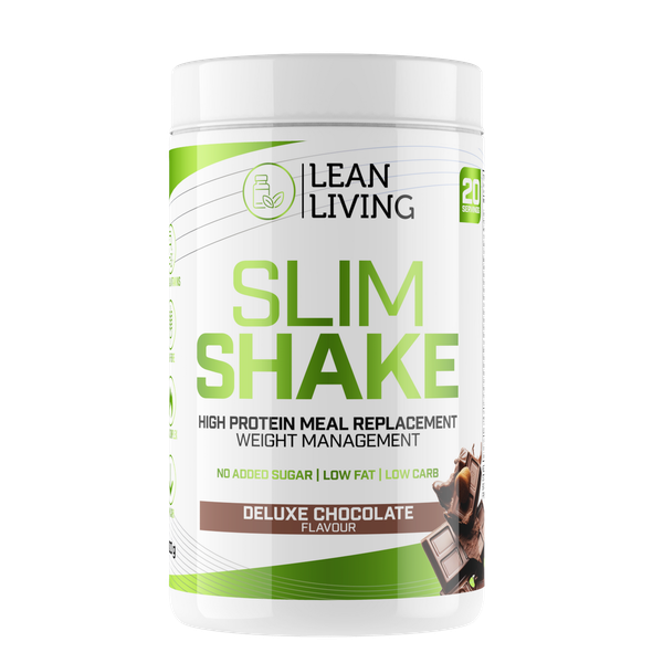 Lean Living Slim Shake Deluxe Chocolate- High Protein Meal Replacement