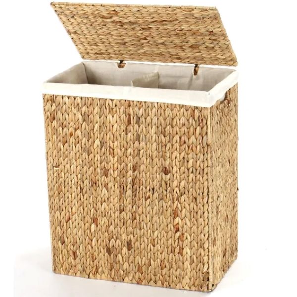 Martinica Foldable Laundry Basket Water Hyacinth