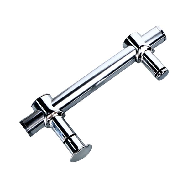 Adjustable Hole Distance Stainless Steel Bright Surface Handrail