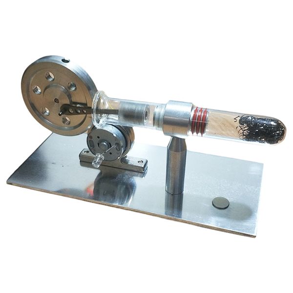 Single Cylinder Model of Stirling Engine Steam Engine Compatible with None