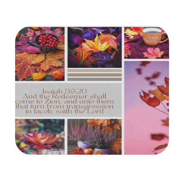 Isaiah 59:20 Mousepad 18x22cm