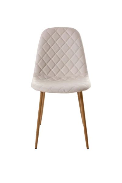 Diam Pu Quilted Dining Chair