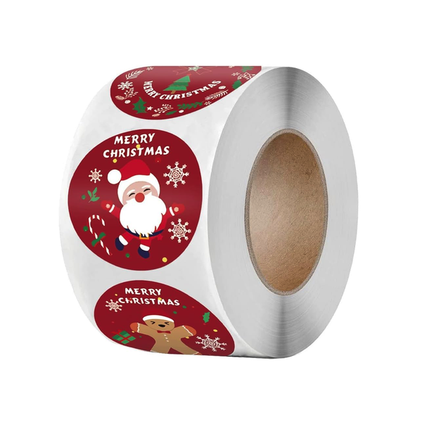 POU 500PCS Christmas Gift Stickers