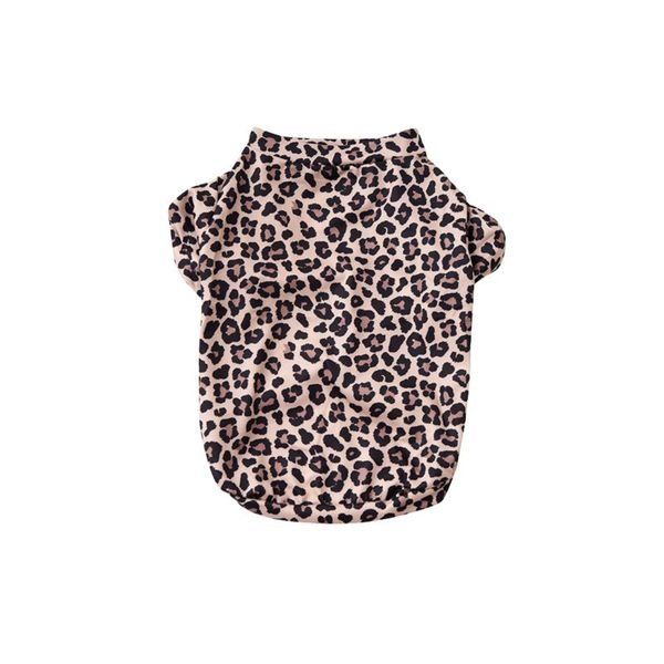Dog T Shirt - Leopard Print - Extra small