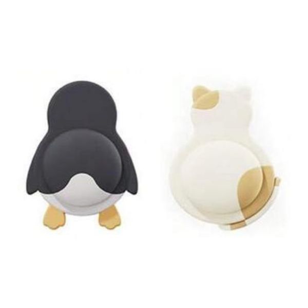 2 Piece Door Wall Protector Cute Silent Rubber Door Handle Protective Cover