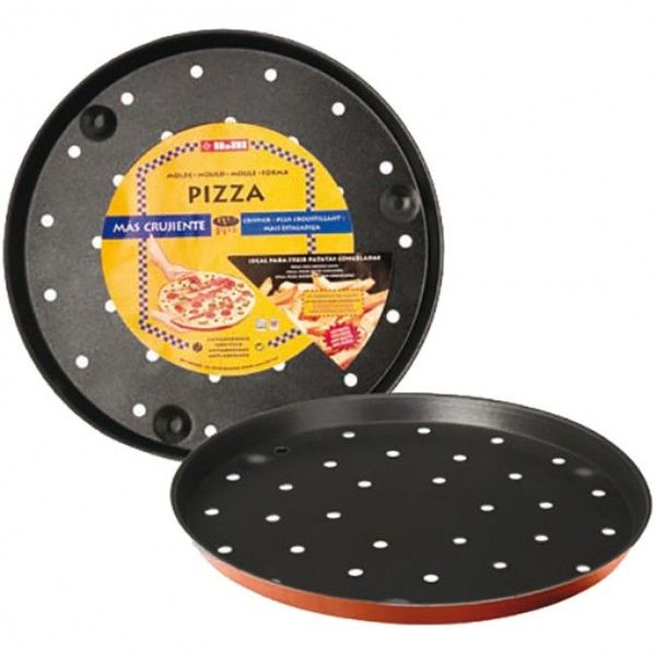 Ibili Venus Non-Stick Pizza Mould &amp; Crisper - 32cm