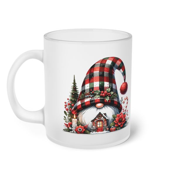 Christmas Gnome Frosted Mug Design 2