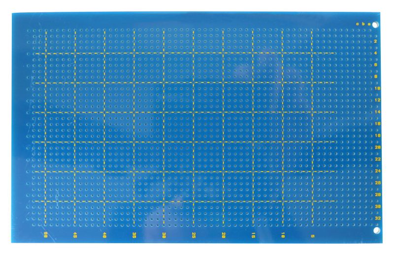 Multicomp Pro (MPRRB-003) Oktapad Protoboard - Eurocard - Epoxy Glass