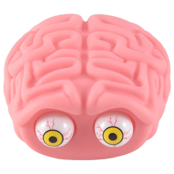 Flippy Brain Eye Popping Squeeze Fidget Adhd Autism Gags Toy