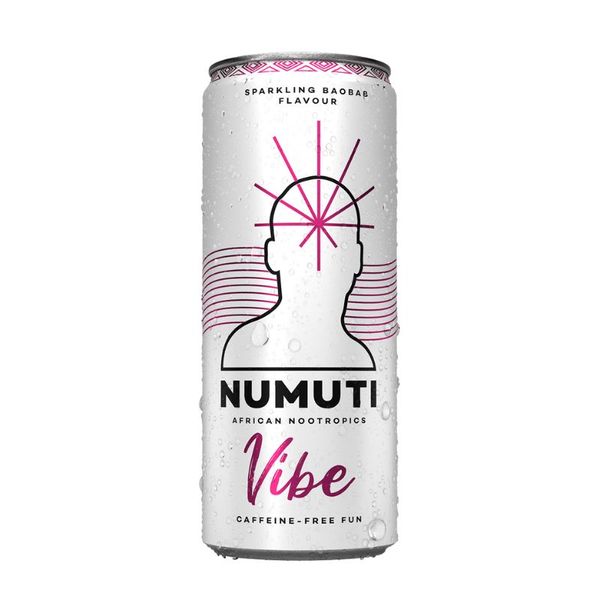 Numuti Sparkling Sceletium Beverage - Vibe 300ml x 12 units