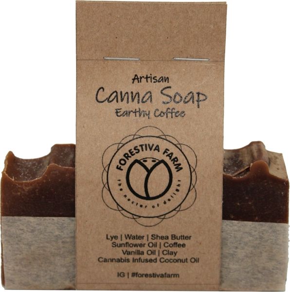 Forestiva Artisan CBD Soap - Earthy Coffee