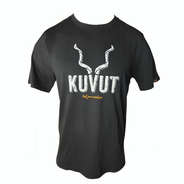 KuVut Illustration Black T-Shirt