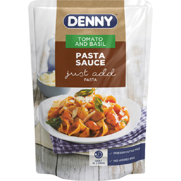 Denny - Tomato &amp; Basil Pasta Sauce 10x400g