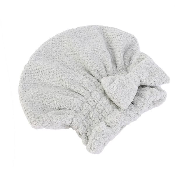 Hair Wrap Bowknot Turban Towels Cap