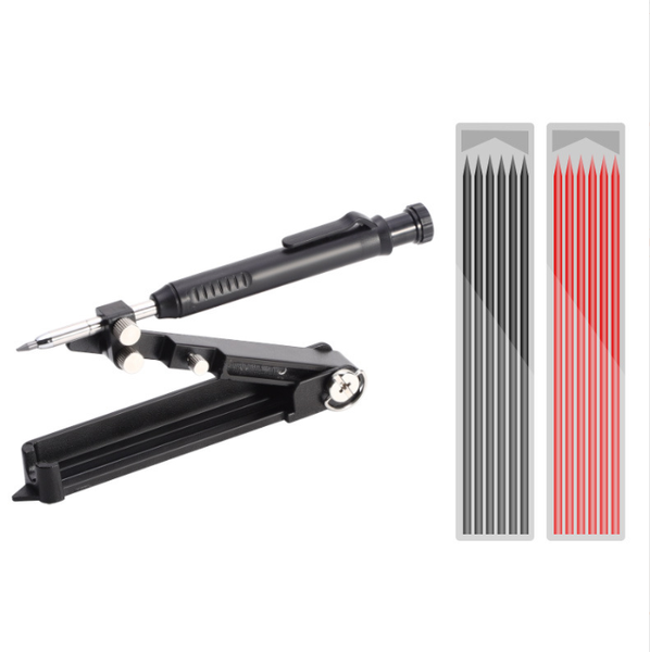 Foldable Woodworking Scriber: Multi - Functional Compass &amp; Contour Marker