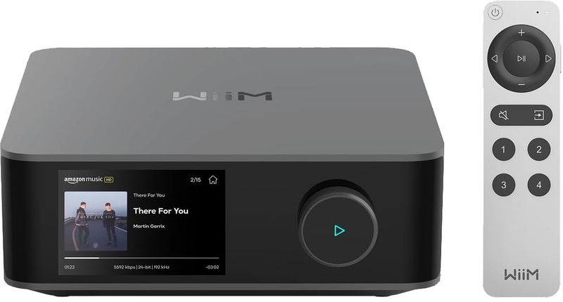 WiiM Amp Ultra Advanced Streaming Amplifier - Space Grey